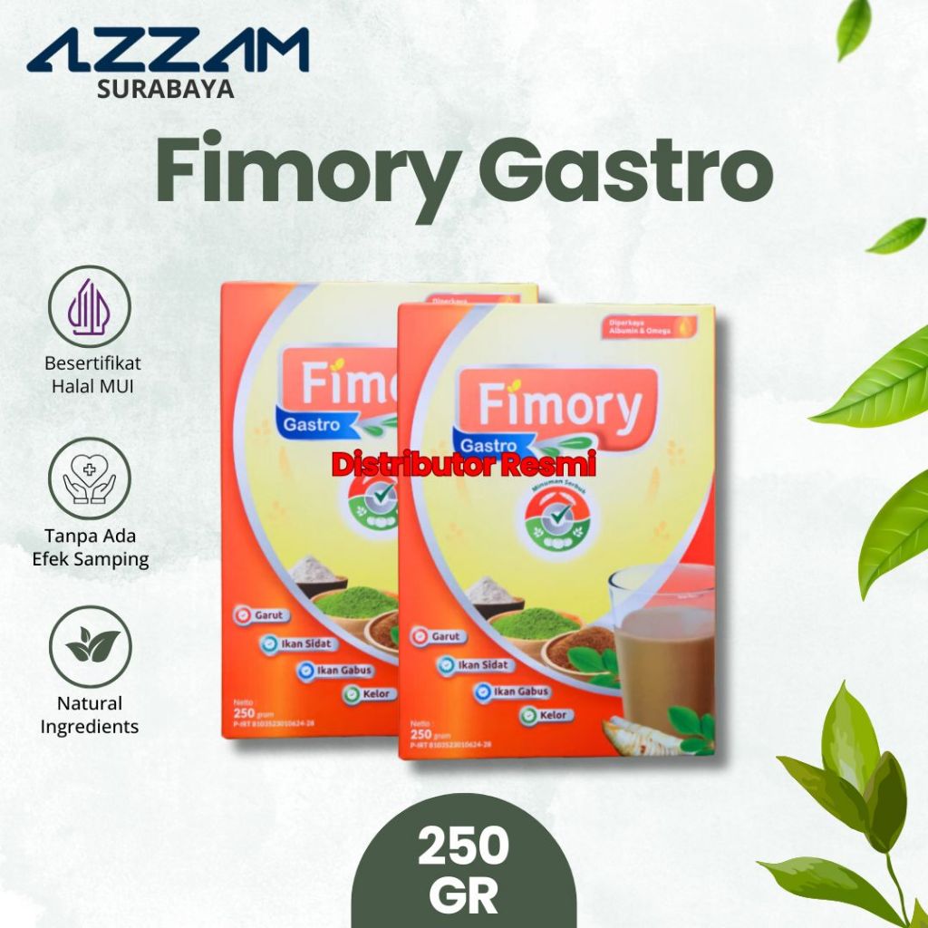 

Fimory Gastro - Minuman Sereal Ekstrak Umbi Garut Meredakan Maag