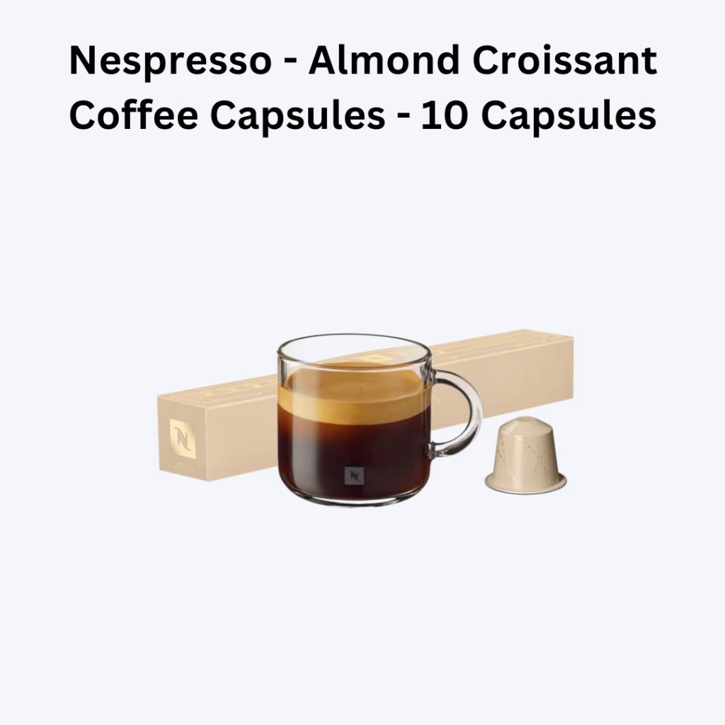 

Limited Special Edition - Nespresso - Almond Croissant Coffee Capsules - 10 Capsules