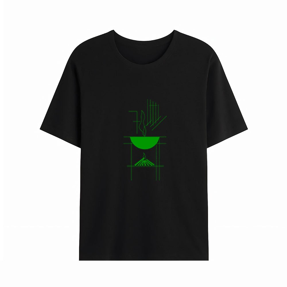 Kaos pola hotpot garis-garis sederhana, tersedia warna hitam / putih / merah / biru, gaya pria dan w