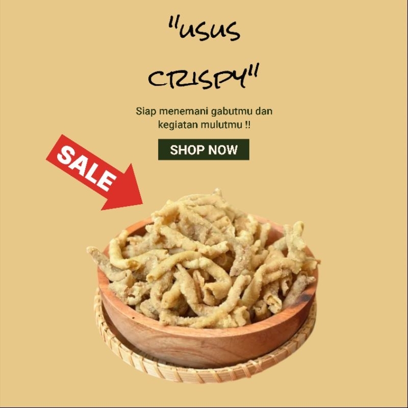 

USUS CRISPY, USUS AYAM ,CEMILAN