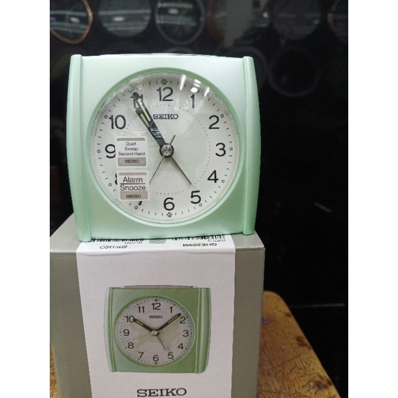 Seiko QHE209#QHE209#QHE209M#Seiko QHE209M#Jam weker Seiko QHE209#Alarm Clock Seiko QHE209M