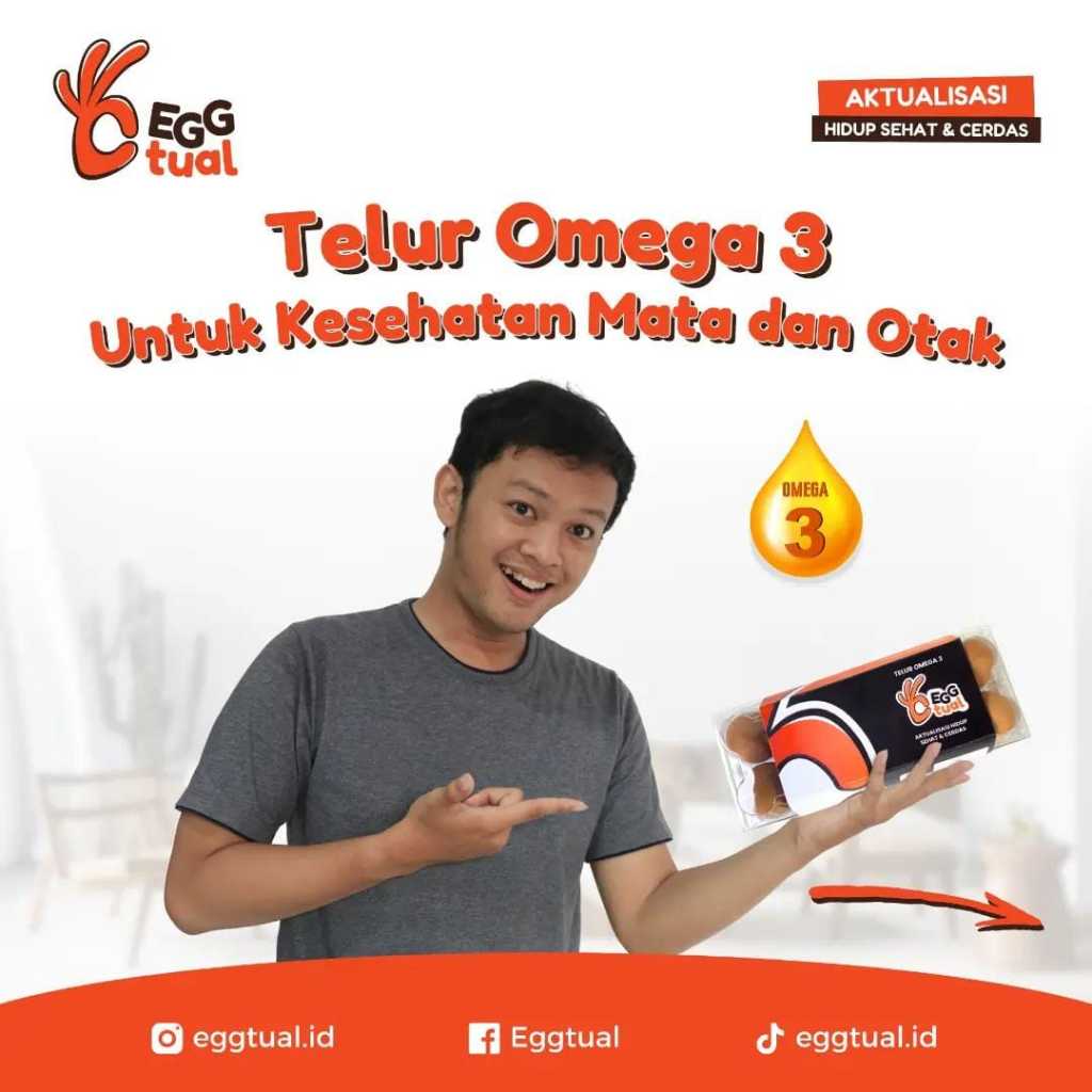 

Telur Ayam Negeri SUPER | Telor OMEGA 3 GRADE AA kualitas terbaik ASLI fresh