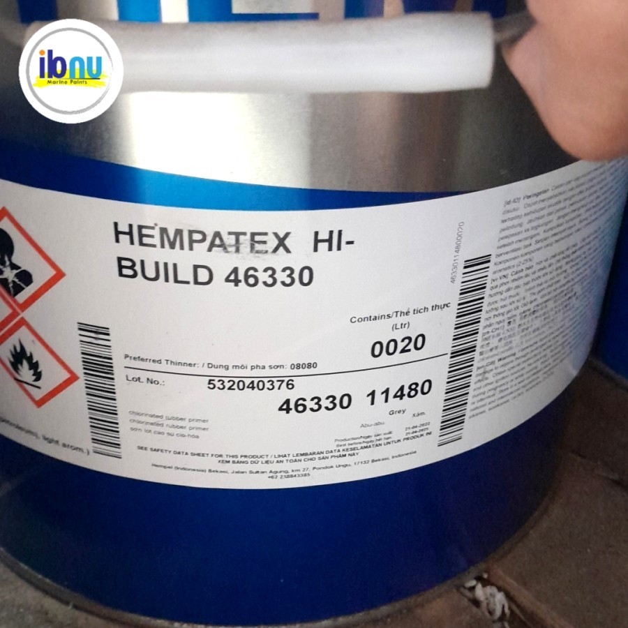 Cat hempel Hempatex Build 20 liter grey