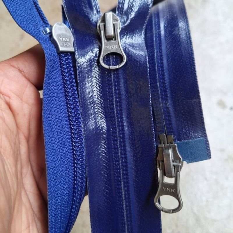 FREE ONGKIR RESLETING ZIPPER JAS HUJAN TAS ANTI AIR NO 5 AXIO YKK DLL