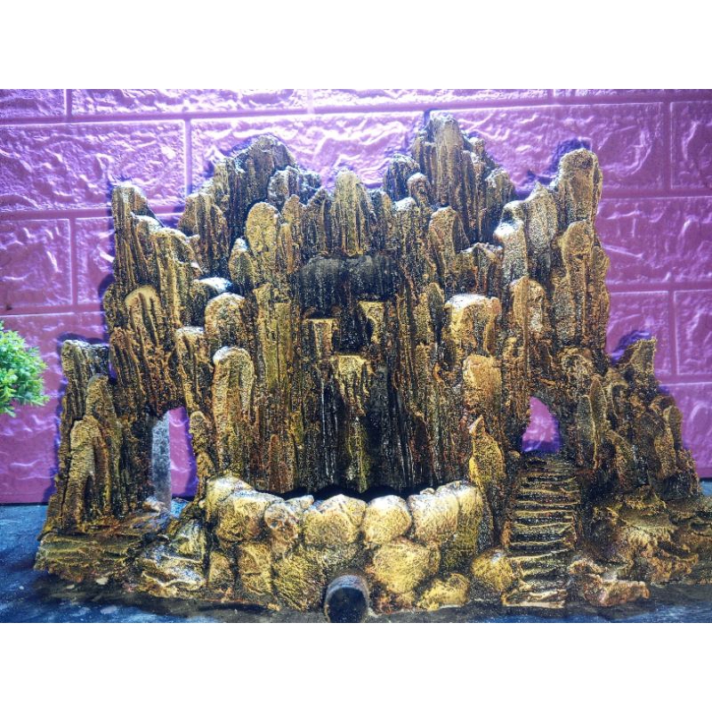 tebing air terjun bukit batu cst25 aquascape