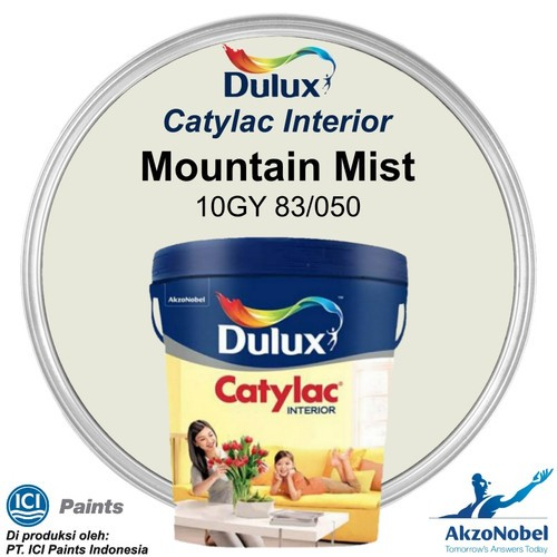 CAT DULUX CATYLAC INTERIOR 5 KG - MOUNTAIN MIST 10GY 83/050