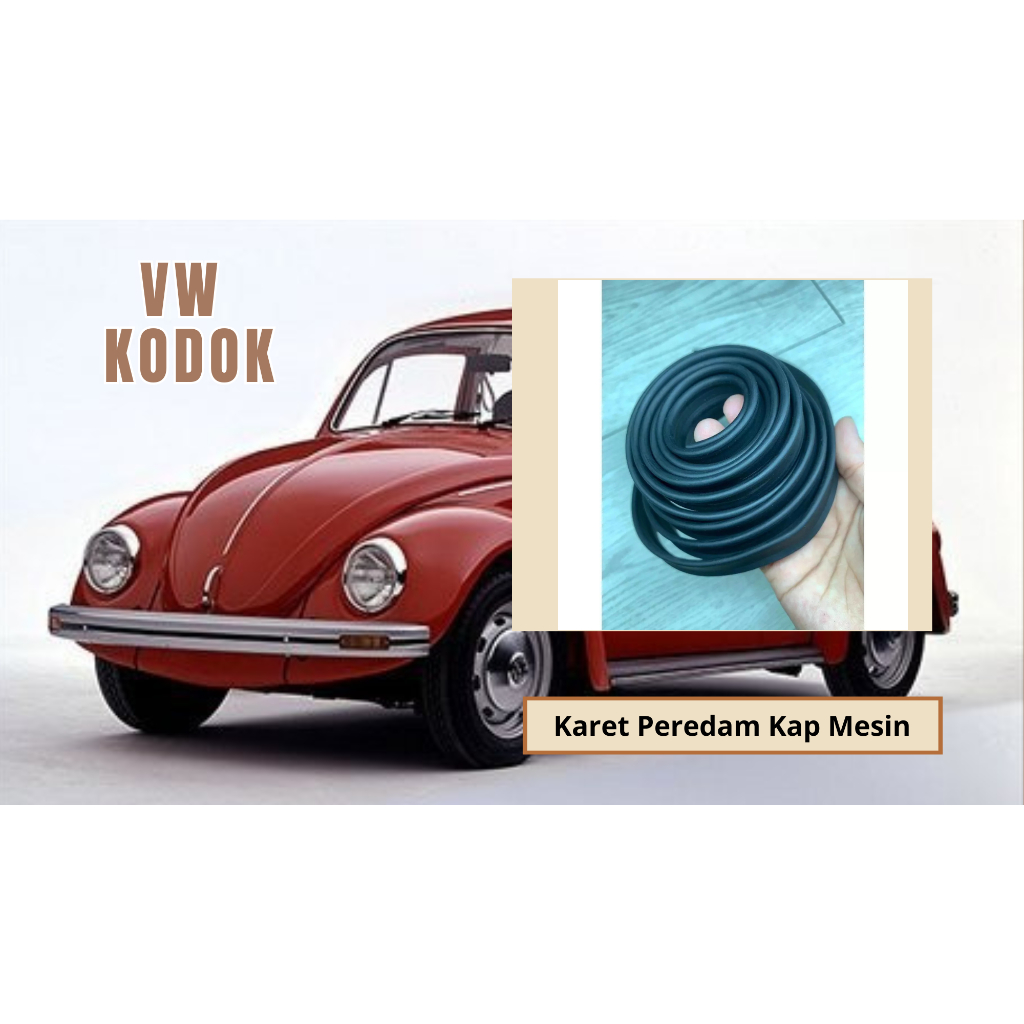 Karet Peredam Kap Mesin VW Kodok