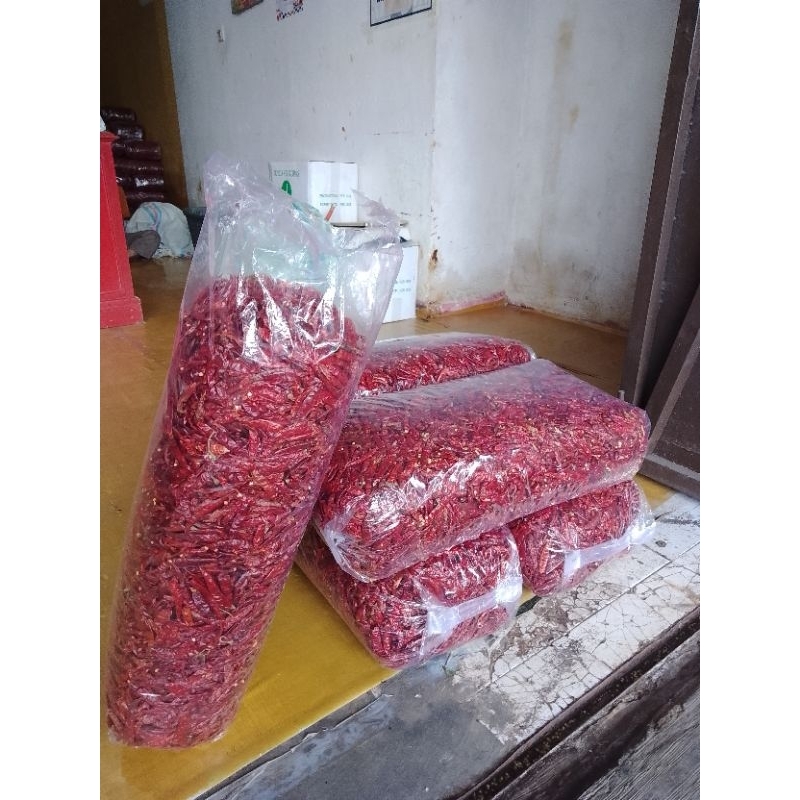 

Cabe Teja Kering Pedas Kemasan 5 Kg