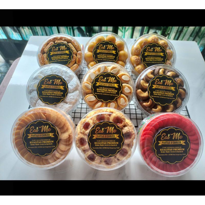 

Kue Kering Premium Nastar Kastengel Putri Salju Kue Natal Murah Eat Me Kualitas Premium Nastar & Cookies