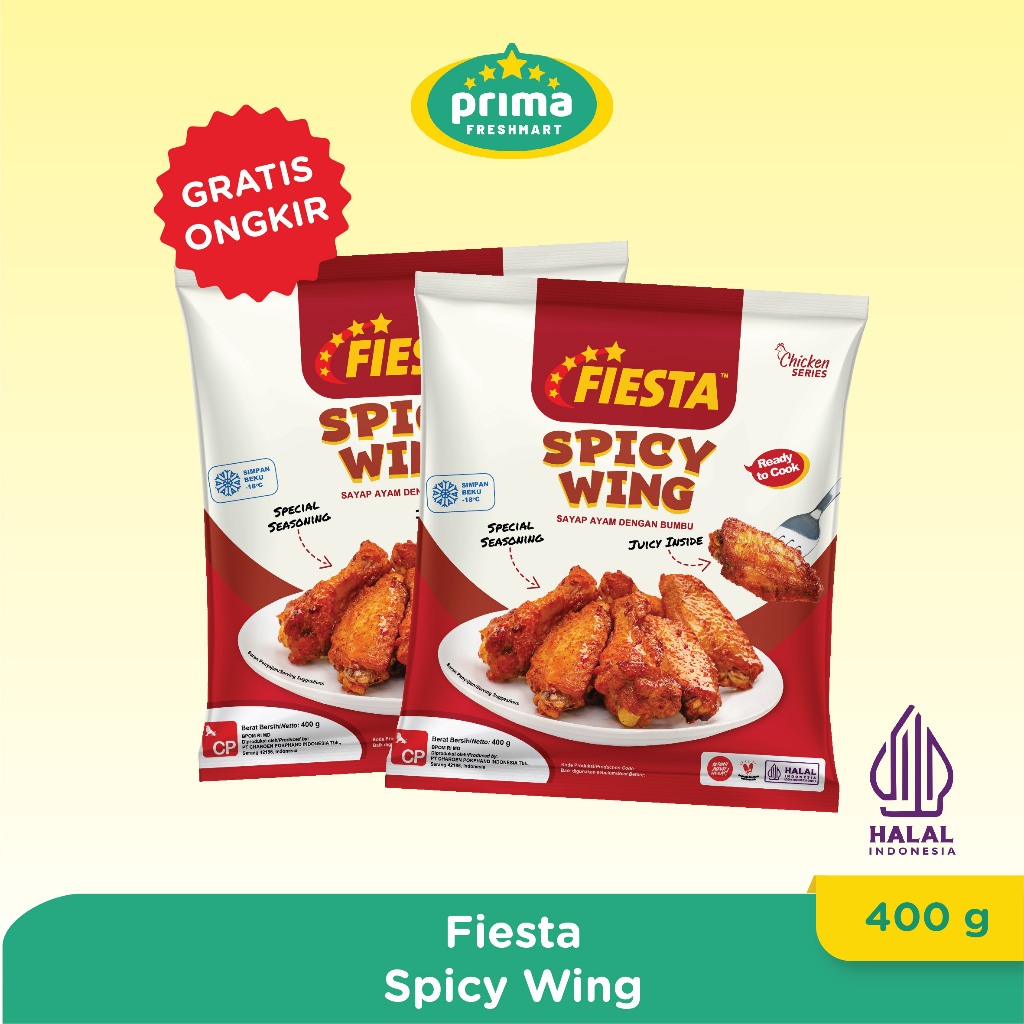 

Fiesta Spicy Wing 400 Gr
