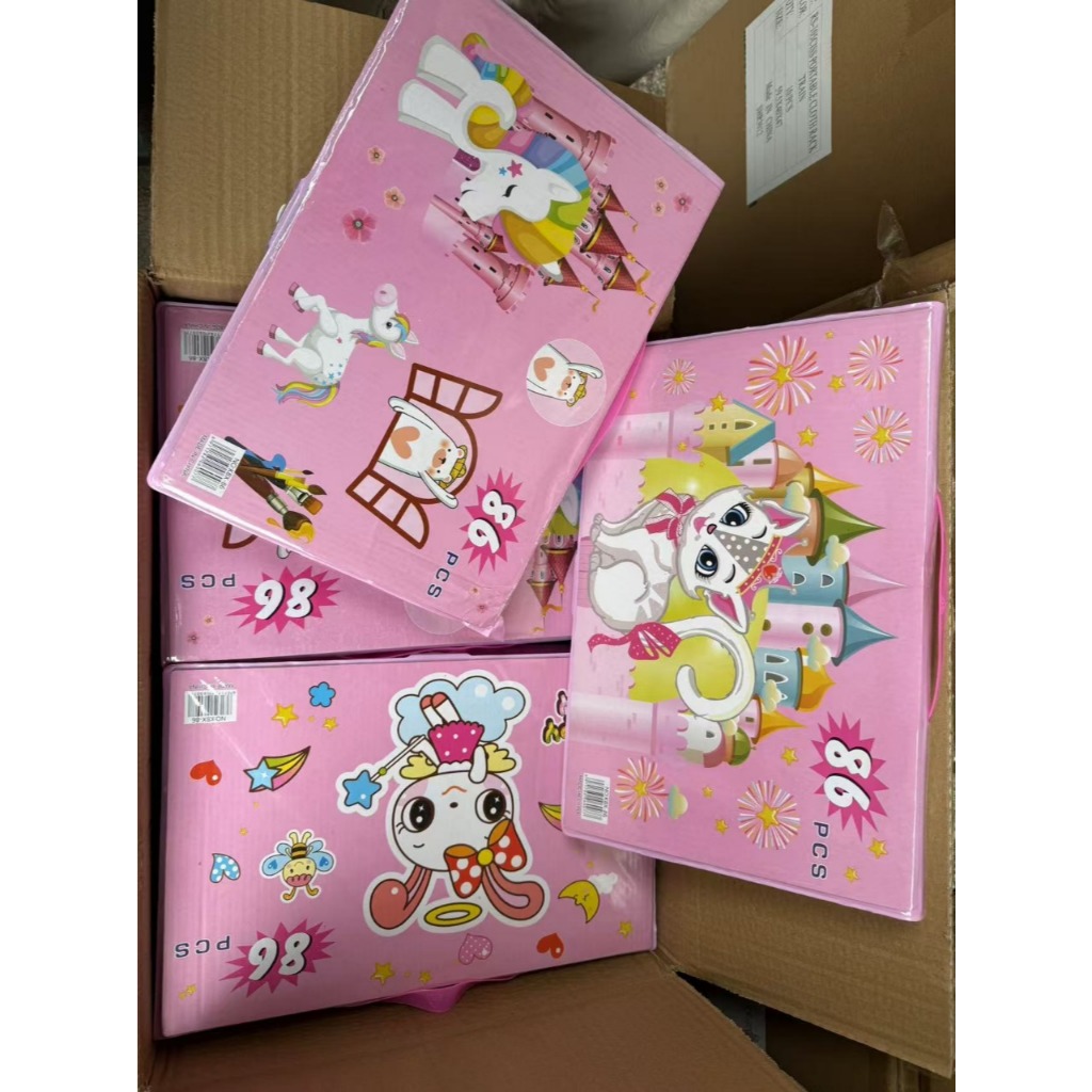 

RB CRAYON 86 PCS CRAYON ANAK LENGKAP CRAYON MEWARNAI STATIONARY SET / CAT AIR PERLENGKAPAN SEKOLAH