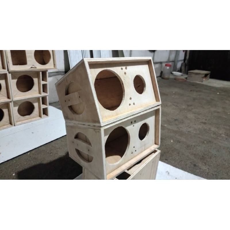 box speaker miniatur 4 inch line array single plus tweeter
