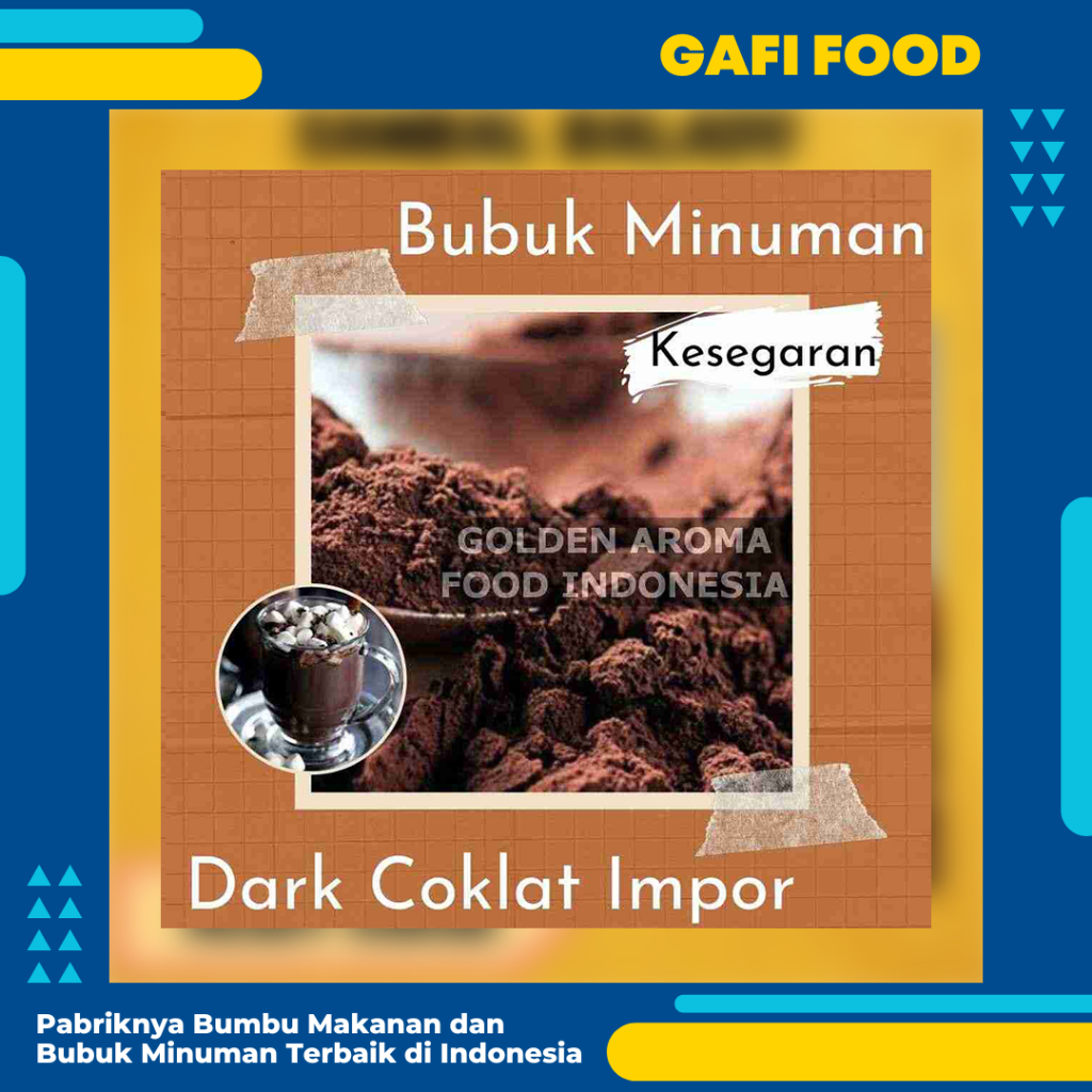 

Bubuk Minuman Dark Coklat Impor 1 kg Import Dark Chocolate Drinking Powder 1kg Enak Halal Terbaik