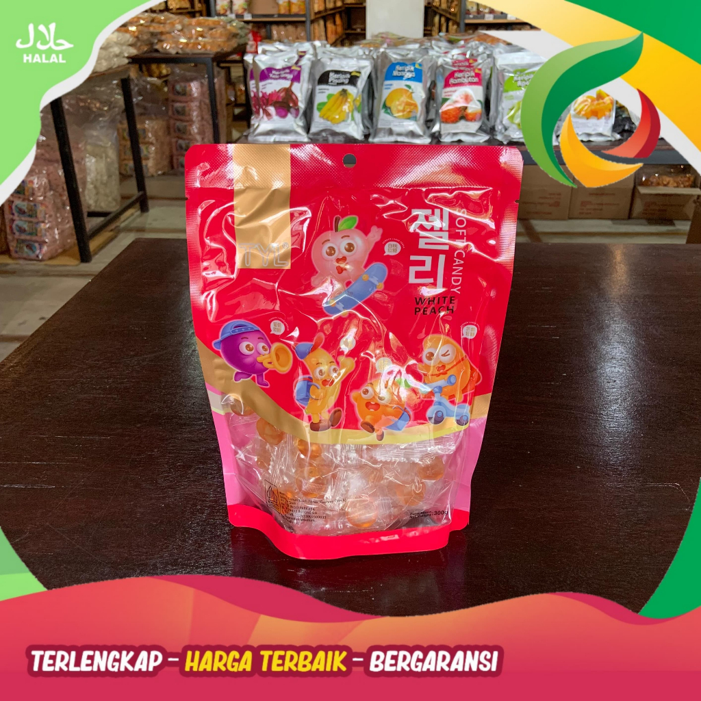 

TYL SOFT CANDY WHITE PEACH 300GR