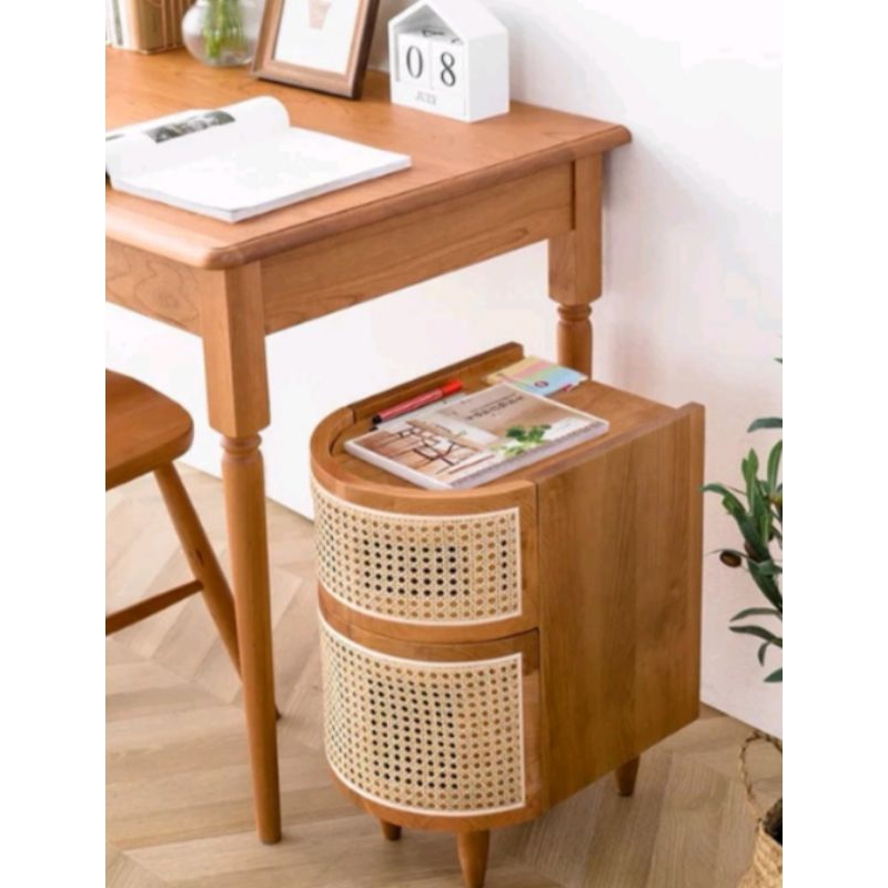 nakas rotan nakas rotan minimalis nakas kayu jati