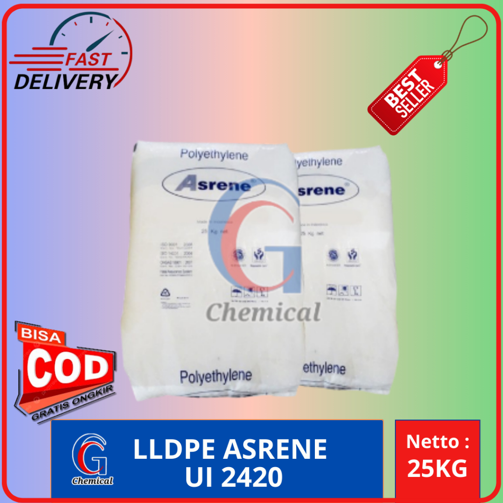 LLDPE ASRENE UI 2420/BIJI PLASTIK/ 25KG