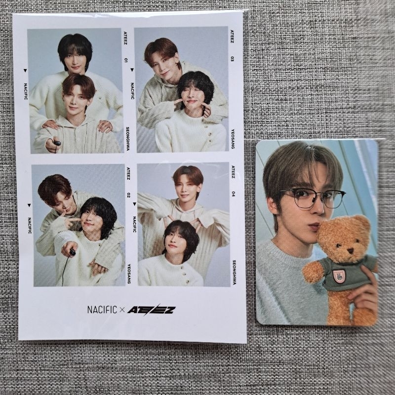 Photocard Ateez Nacific Original