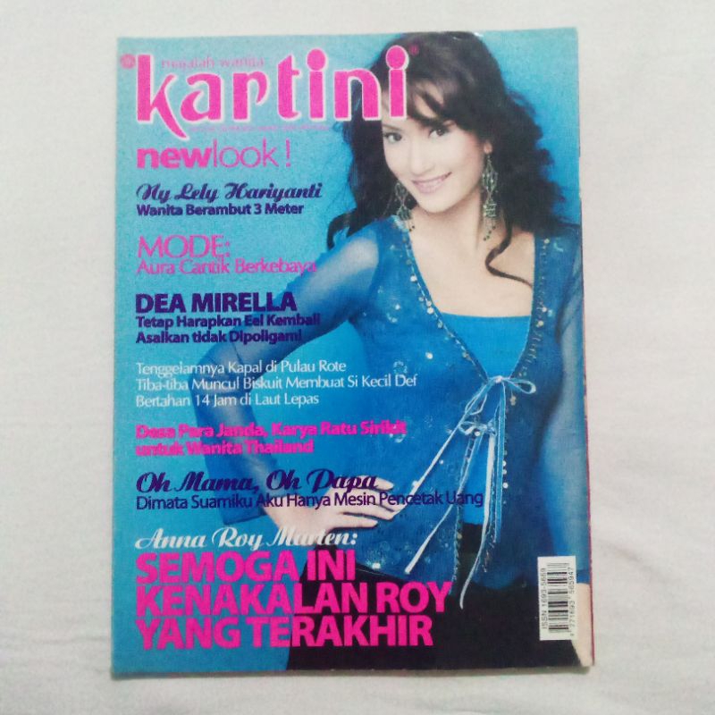 Majalah Kartini Cover Artika Sari Devi - Maret 2006