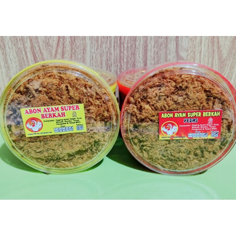 

Abon Ayam Spesial Mix Rasa Original dan pedas