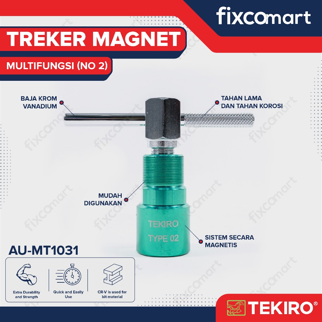 Tekiro Treker Magnet Multifungsi No 2 / Treker Motor Yamaha Mio