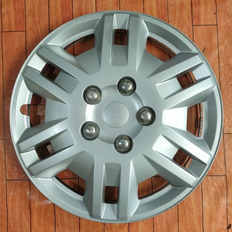 Tutup Velg Wildof Wildop Whell Dop Standar Daihatsu Xenia Ring 14 Original Seccond ( Harga Satuan )