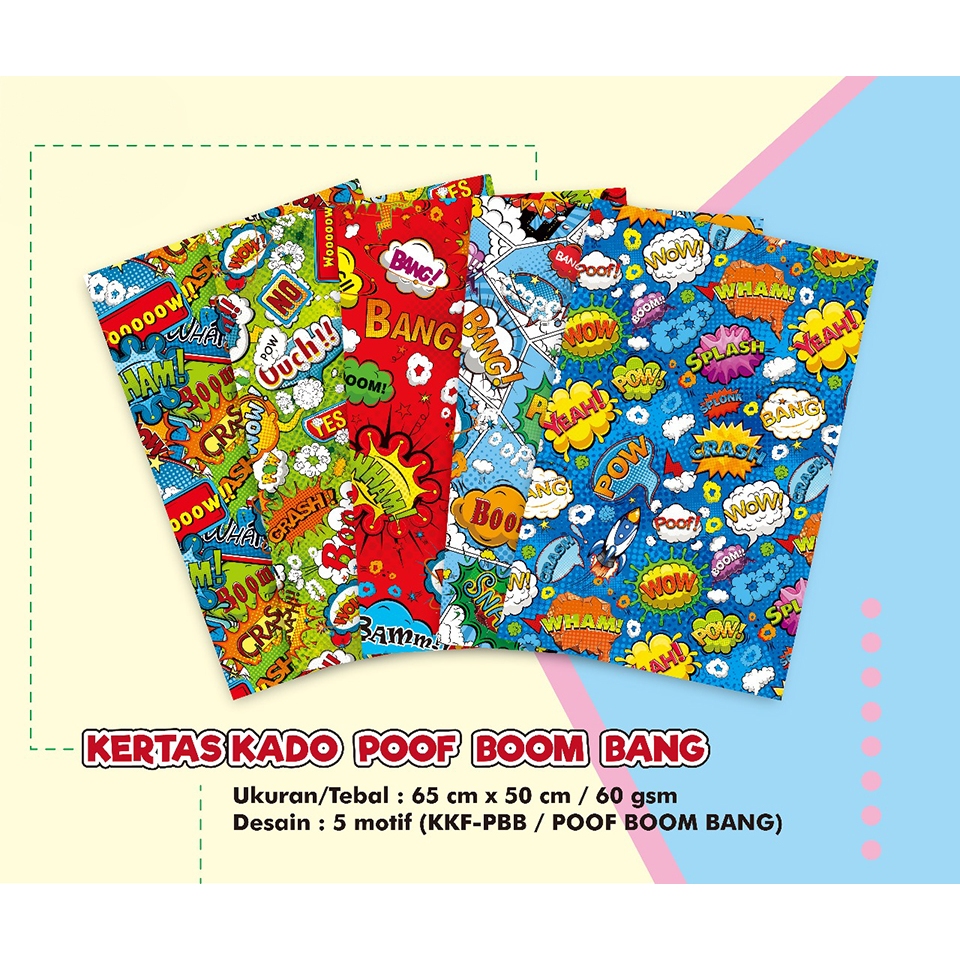 

KERTAS KADO BOOM | KERTAS KADO DINO LUCU | KERTAS KADO LONDON VINTAGE | WRAPING PAPER | GIFT WRAP PAPER