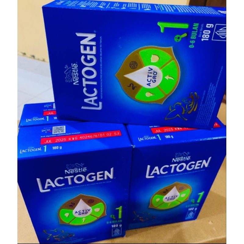 

Lactogen || 1 Box Lactogen 1 kemasan 180 gr Expired Juli 2025