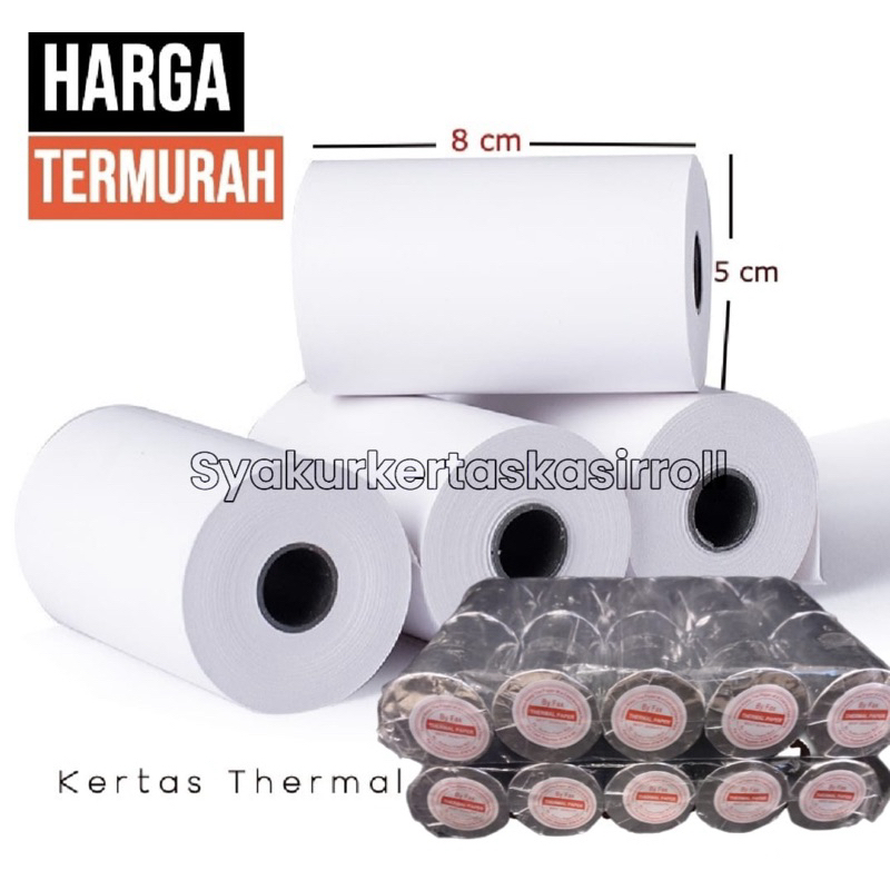 

Kertas kasir thermal 80x48