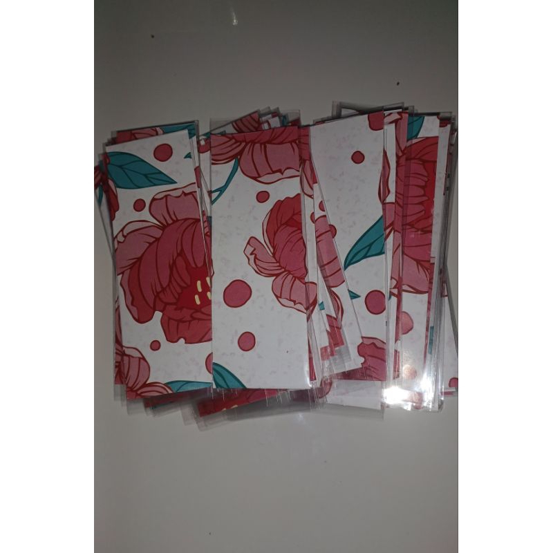 

plastik opp untuk aksesoris gantungan kunci / gelang / kunciran