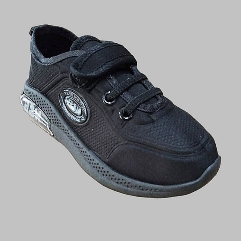 Premium Sepatu Sekolah Sneaker Skate Shoes Nb New Best Hitam Putih Anak Laki-Laki Perempuan