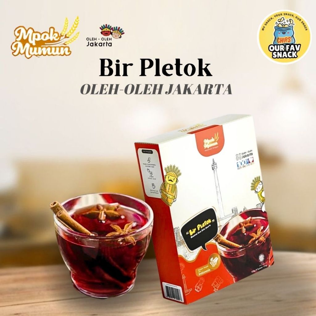 

Bir Pletok Sachet Khas Betawi Oleh Oleh Betawi Oleh Oleh Jakarta Mpok Mumun Isi 3 Sachet Halal