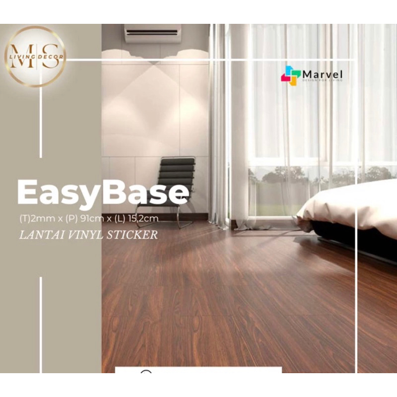 vinyl sticker marvel easybase / lantai korea vinyl langsung pasang