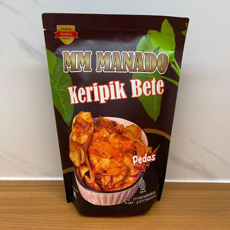 

KERIPIK BETE (TALAS) PEDAS MM MANADO (90GR)