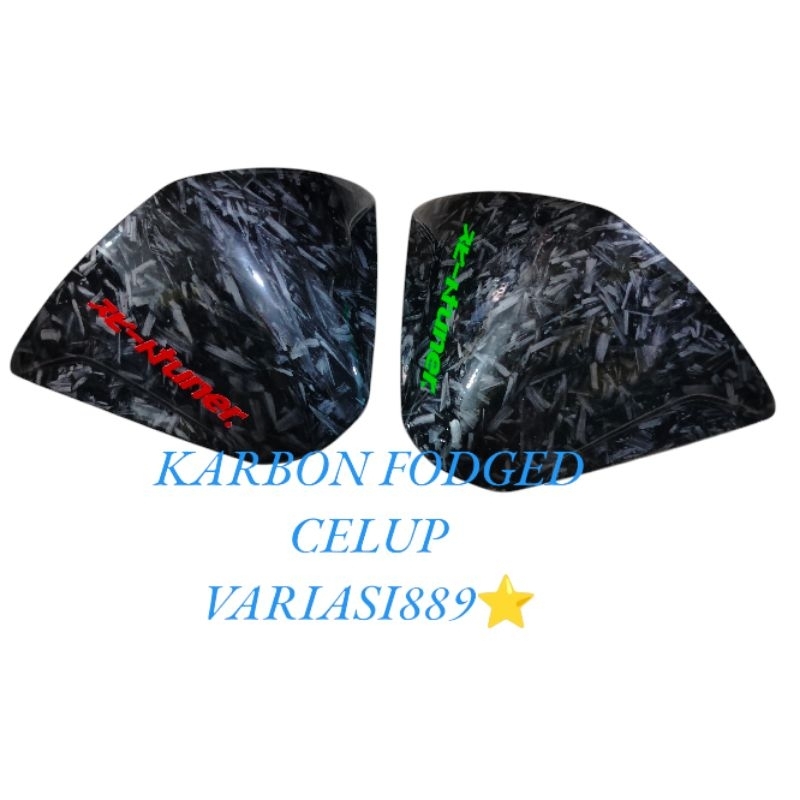 VISOR MX OLD MIO LAMA BURHAN KARBON FODGED CELUP FREE STIKER