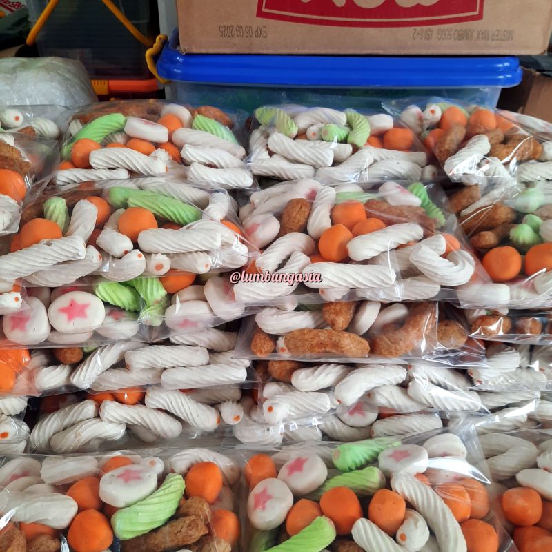 

Suki Kiloan Campur Random 1 Kilogram - Bakso Seblak Sosis Hotpot Seafood Steamboat Frozen food