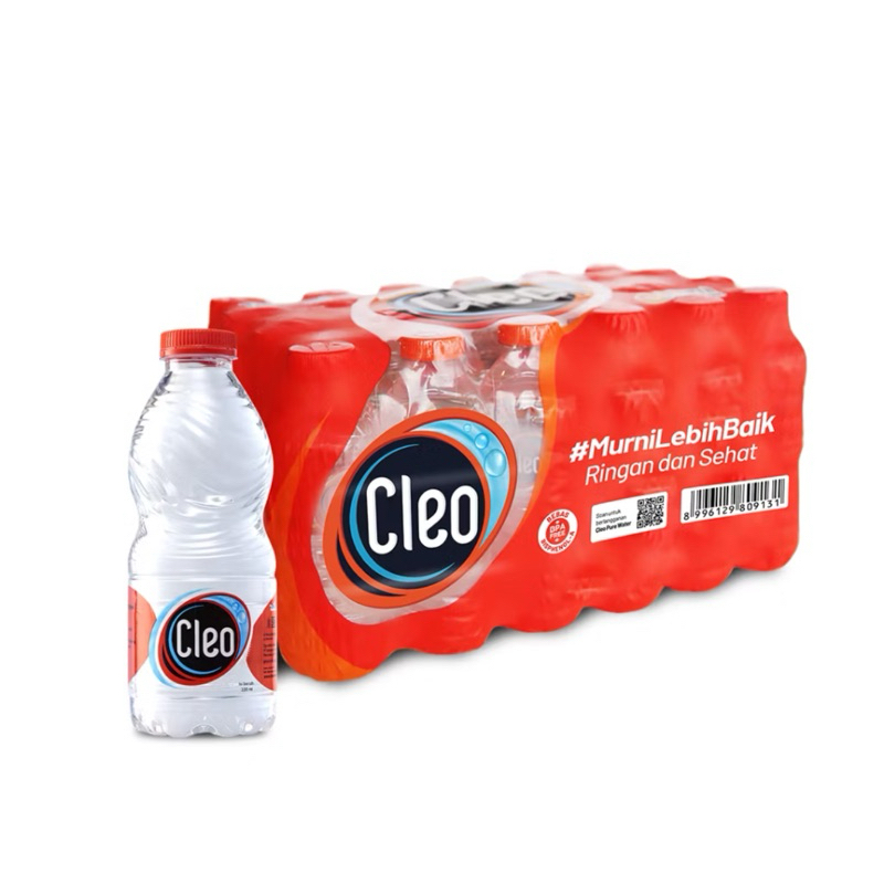 

Cleo Minuman Air Mineral 220ml #MuriLehibaik Ringan dan Sehat