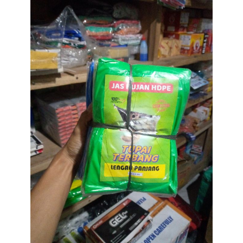 Jas Hujan Plastik Mantel Plastik ( Grosir 1lusin )