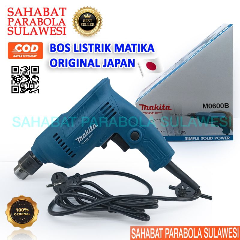 BOR LISTRIK MAKITA M0600B ORIGINAL JAPAN