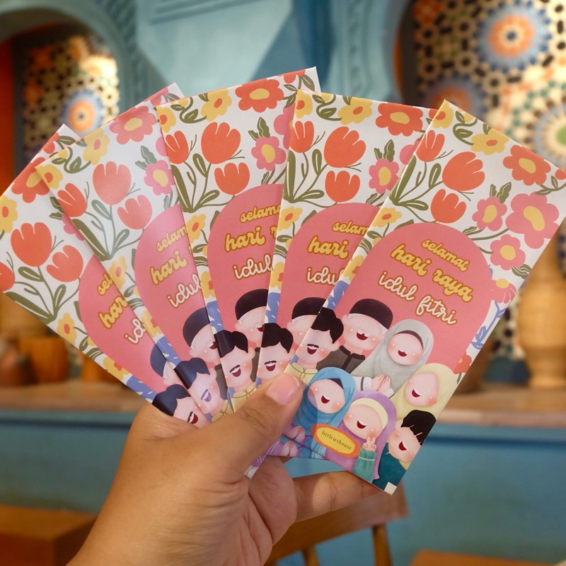 

Amplop lebaran 2025 Littlewshouse (ISI 10pcs) Kode 06