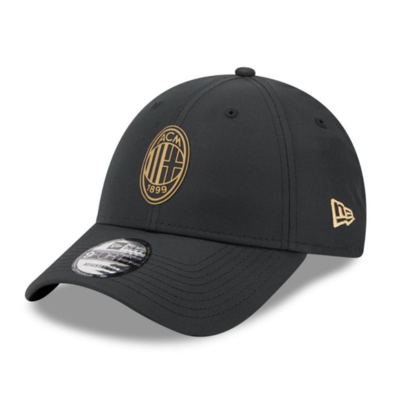 Topi New Era Cap AC Mil*n Black Gold 9Forty Adjustable Original