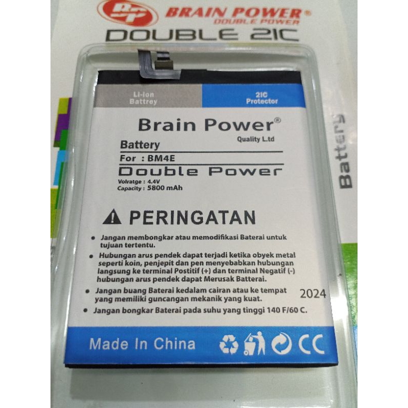 Batre Baterai Bm4e Picophone F1 BM4E Poco f1 Double Power