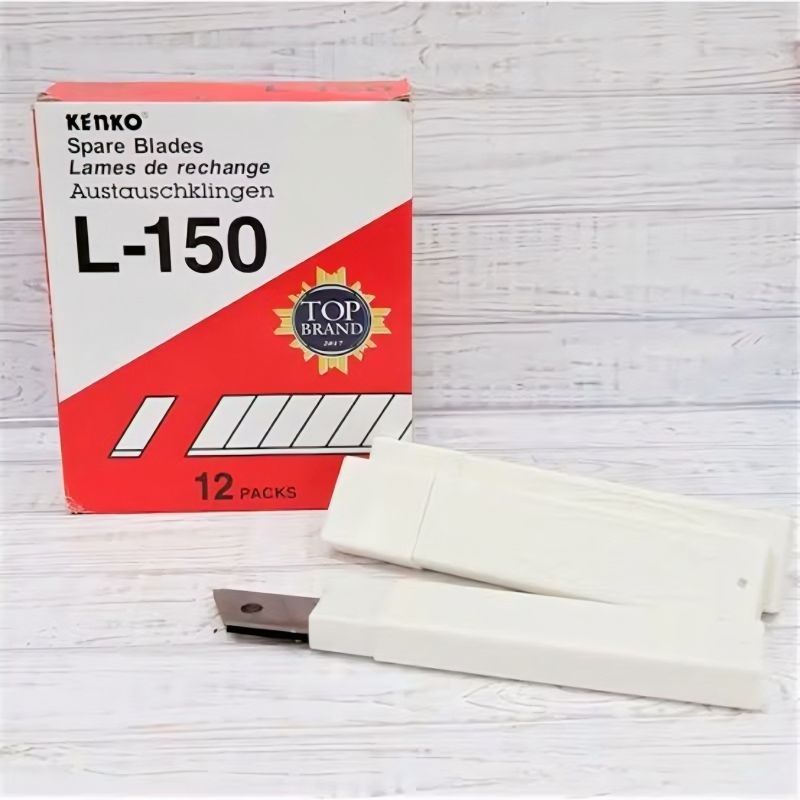

Isi pisau Cutter Kenko besar L 150 / Isi carter cutter kenko L-150 (isi 12 TUBE)