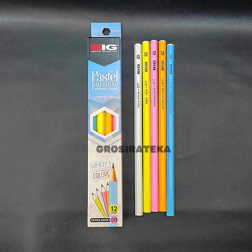 

ALAT TULIS, PENSIL, PENCIL 977 2B BIG