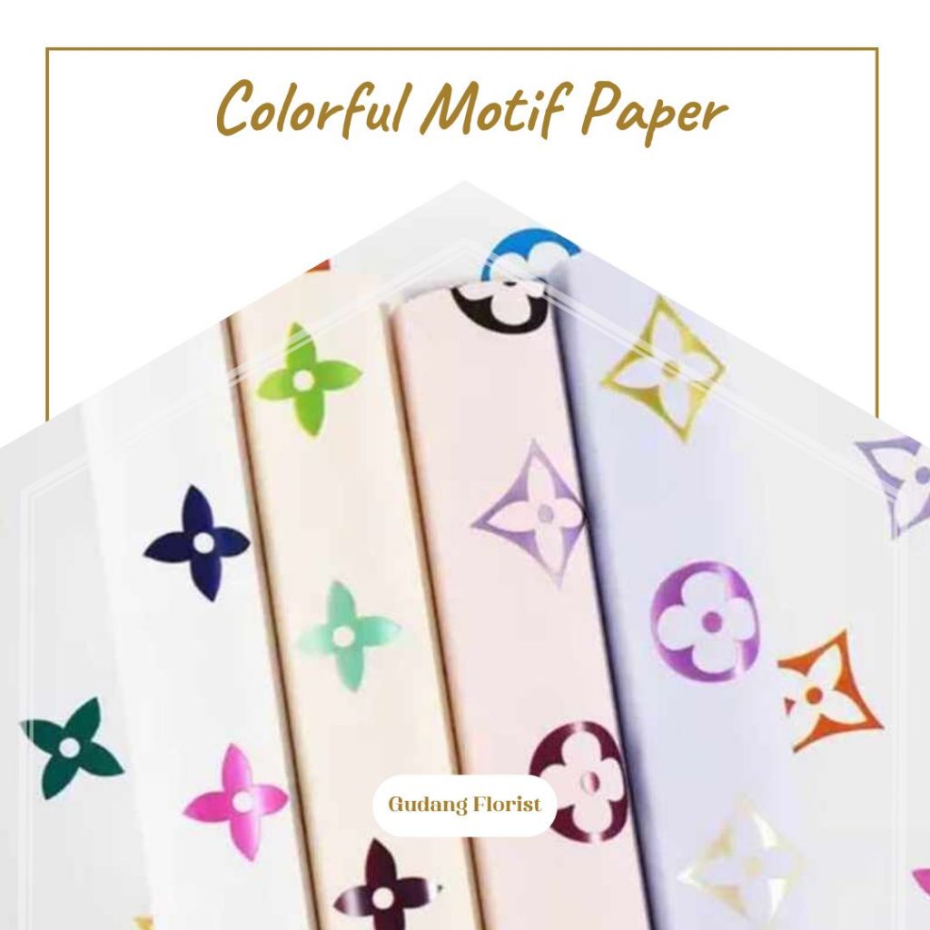 

COLORFUL MOTIF PAPER