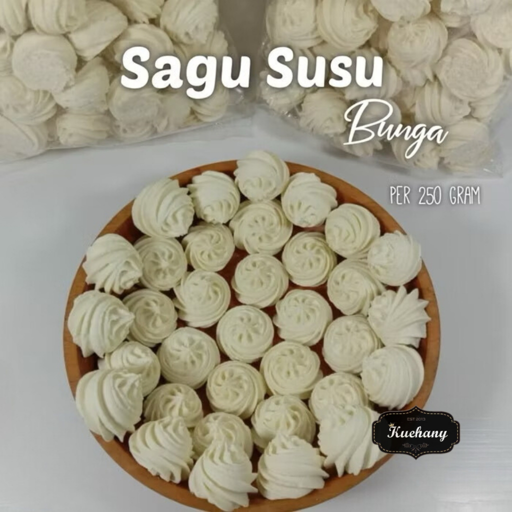 

SAGU SUSU BUNGA 250 GR / SAGU SUSU SPESIAL / SAGU KEMBANG
