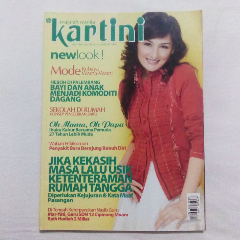 Majalah Kartini Cover Mona Ratuliu - Juli 2006