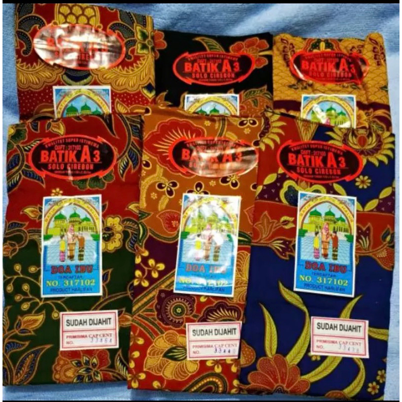 KAIN SARUNG BATIK WANITA DOA IBU CAP CENT HALUS DAN LEMBUT