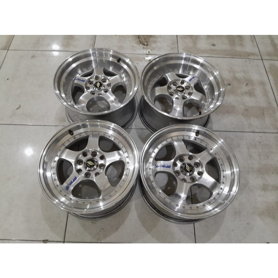 Velg Mobil Second WORK MAISTER R16 Vios Yaris Swift Sirion Avanza Sigra Ayla