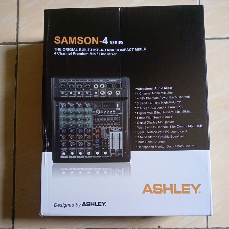 MIXER AUDIO ASHLEY SAMSON - 4
