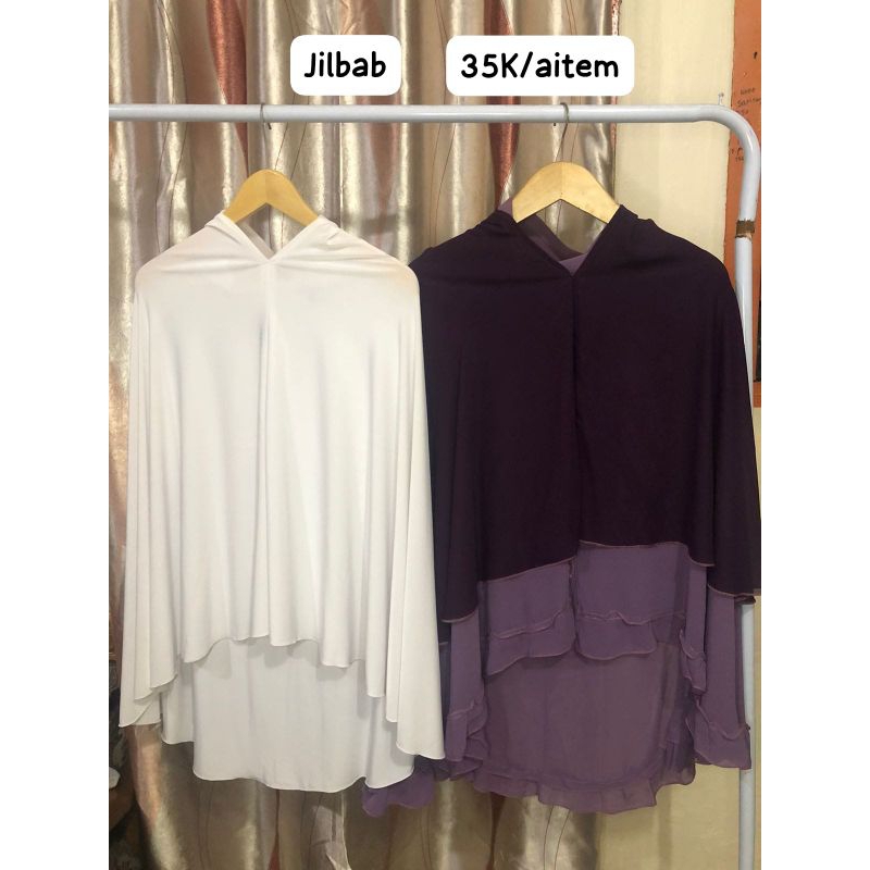 Jilbab Ungu Terong